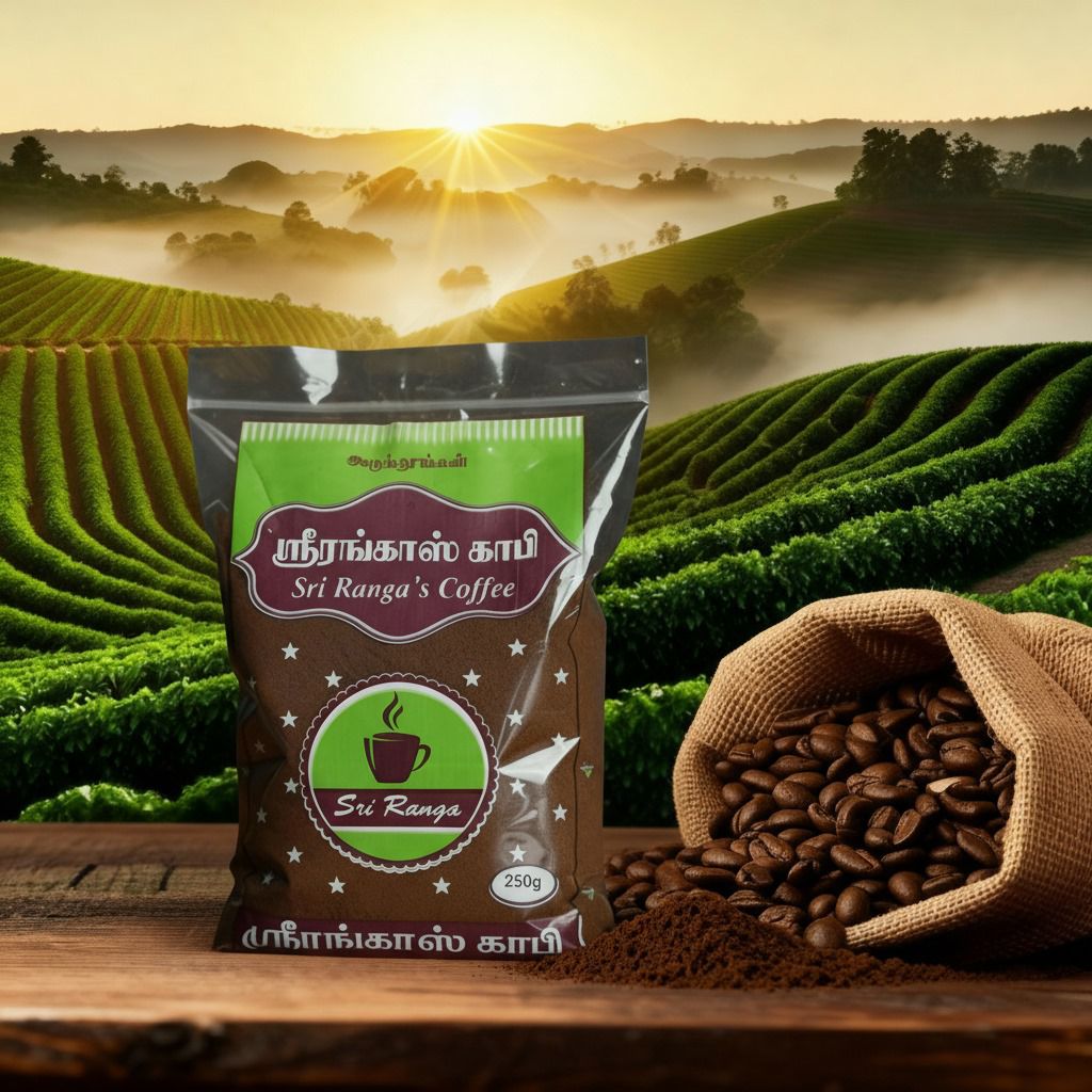 Traditional Filter Coffee Powder